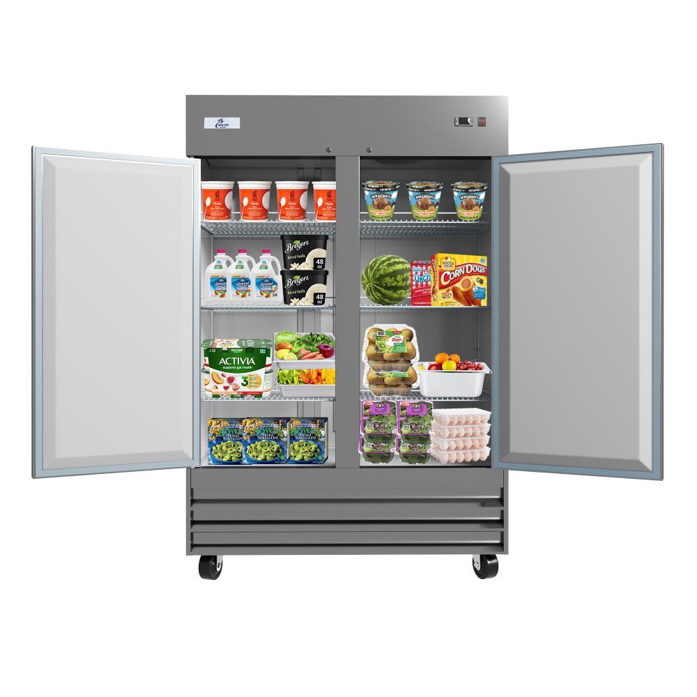 NSF ETL Commercial Two Door Refrigerator Frigorifico Commercial Fridge XB54R
