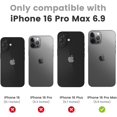 for iPhone 16 Pro Max Phone Case with Slide Camera Cover, iPhone 16 Pro