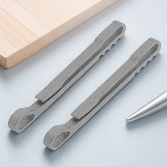 DEEPCRAFF Spring Snap Belt Clips Keychain Non-Magnetic Easy Access 2Pcs