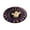 A, variant on Halloween 3D Optical Illusion Round Rug, Velvet Vortex Ghost Circular Floor Mat, Non Soft Indoor Seasonal Carpet For Bedroom, Living Room & Bathroom Decorï¼50*50cm)
