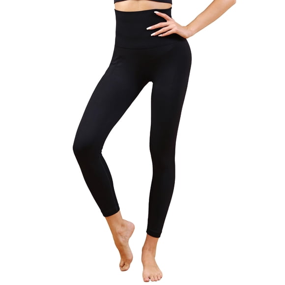 Leggins de yoga de compresión abdominal de cintura alta de Pants Homma