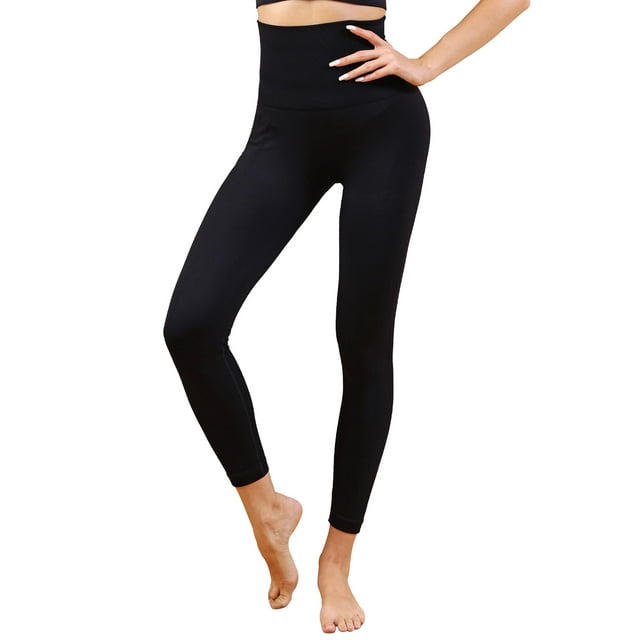 Leggins de yoga de compresión abdominal de cintura alta de Pants Homma
