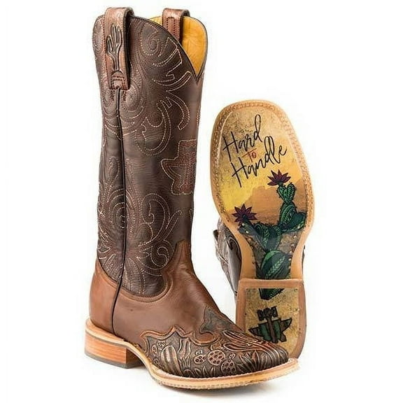 Women’s Tin Haul Cactooled Boots With Hard To Handle Sole Handmade