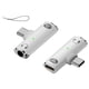 thumbnail image 5 of 2 en 1 USB C A 3.5 Mm Y Adaptador Cargador PD 100W para () White, 5 of 6