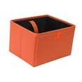 thumbnail image 4 of koolsoo Foldable Back Seat Car Trash Bin Auto Storage Box Portable Garbage Container Orange, 4 of 9