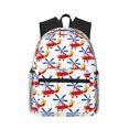 thumbnail image 1 of Balery Cartoon Helicopter Mochila para Mujeres y Hombres, Mochila Ligera Casual para Viajes, Mochila Clásica Básica para la Universidad, 1 of 6