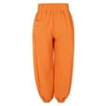 thumbnail image 6 of Baqcunre Womens Sweatpants Womens High Waist Wide Leg Pants Palazzo Pants Beach Loose Baggy Harem Pants With Pockets Joggers Pants For Women Womens Pants Orange XXL, 6 of 8