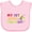 AD-Pink, variant on Inktastic My 1st April Fools Day with Jester Hat Boys or Girls Baby Bib