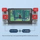 thumbnail image 4 of Controlador inalámbrico de juegos para teléfono móvil compatible con Bluetooth para PUBG (Verde), 4 of 9
