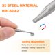 thumbnail image 4 of Uxcell 3pcs P2 Punta de destornillador de 5/32" Hex Shank 35mm/1.38 Longitud Magnética 5 Puntos Cabeza Hex Bits S2 Acero Destornillador, 4 of 7
