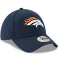 thumbnail image 3 of Men's New Era Navy Denver Broncos 39THIRTY Flex Team Classic Hat, 3 of 4