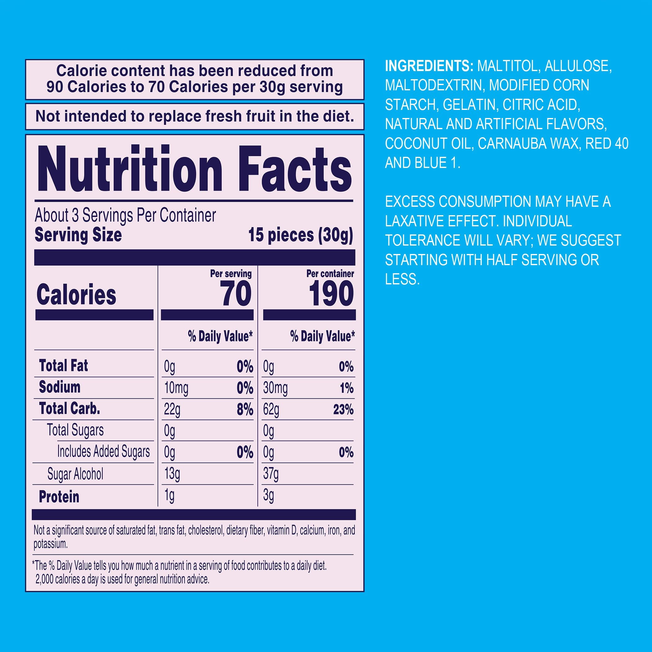 Welch's Zero Sugar Fruity BCF26 Bites, Mixed Fruit Snack Box, Gluten Free & Sugar Free Snacks, 3oz Snack Packs (Pack of 6)