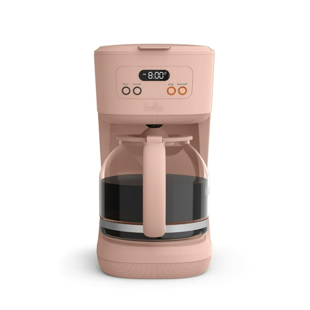 Cafetera BELLA programable para 12 tazas con filtro reutilizable