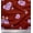Brick Red, variant on Soimoi Cotton Duck Fabric Leaves & Peony Floral Printed Craft Fabric by The Yard 42 Inch Wide