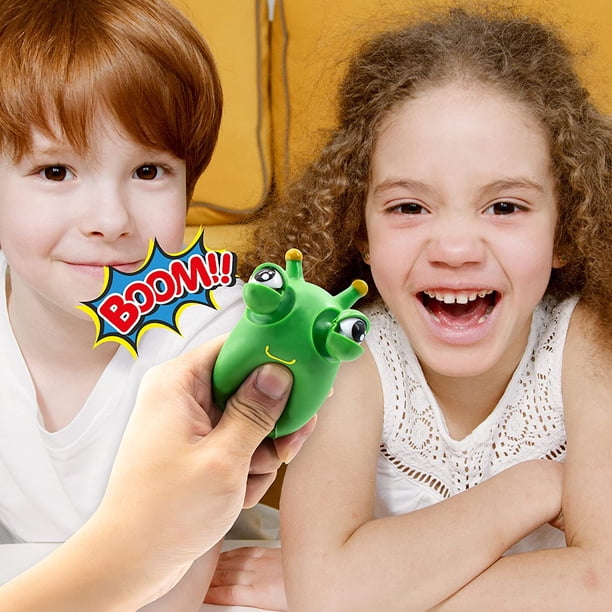 YSTIANN 2PCS Bug Toys Popping Out Eyes Squeeze Fun Children's