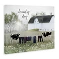 thumbnail image 3 of Stupell Laundry Day Rural Cows Meadow Nature Painting Gallery Wrapped Canvas Print Wall Art, 3 of 5