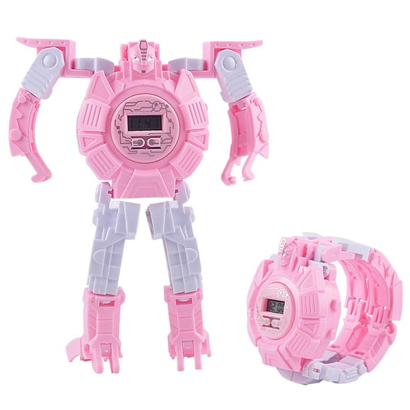 Childrens Electronic Watch Deformed Robot Toy Educational Cartoon Toy
