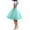 Mint Green, variant on JIKNTTR Women's 2025 Summer Skirt Women Tutu Skirt Knee Skirt Petticoat Skirts Rockabilly Tutu Skirt Midi Beach Skirt