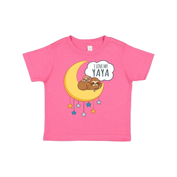 Inktastic I Love My Yaya Boys or Girls Toddler T-Shirt