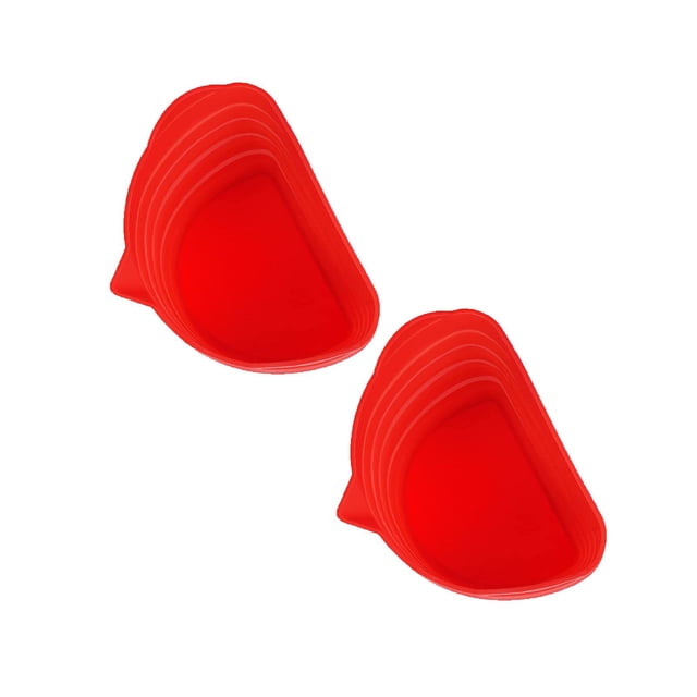 Oleegame Rouleau de Papier d'Aluminium 2 Pcs Séparateur en Silicone pour Mijoteuse Doublure Intérieure en Silicone pour Mijoteuse Doublure Intérieure Séparée pour Mijoteuse
