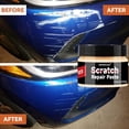 thumbnail image 2 of MUMQAQ Scratch Repair Paste 100g, Car Paint Scratch Remover for Fine Scratches Swirl Marks Paint Transfer, Universal Auto Scratch Repair Kit with Applicator Sponge, Restore Vehicle Finish, 2 of 8
