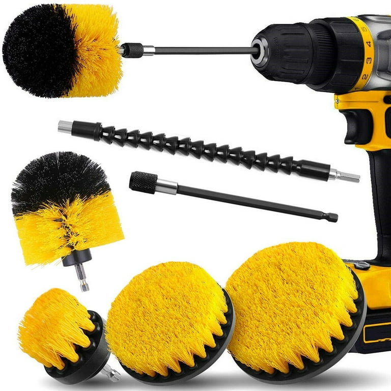 3 Piece Professional Drill Brush Set – 360 PRODUCTS
