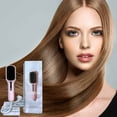 thumbnail image 1 of Hair Straightening Comb Home Portable Hair Straightener Long Lasting Styling Constant Temperature Hair Care Hairdressing Comb, 1 of 6