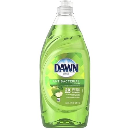 Moisturizing Liquid Dish Soap with 2X Grease Cleaning Power | Highly Recommended Dishwashing Liquid Soap Suitable as Dishwasher Soap in Refreshing Apple Blossom Scent - 19.4 FL OZ Per Pack, Pack of 1
