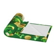 thumbnail image 3 of St Patrick'S Day Pattern Lightweight Plush Fuzzy Cozy Soft Blankets 60"X50", 3 of 5