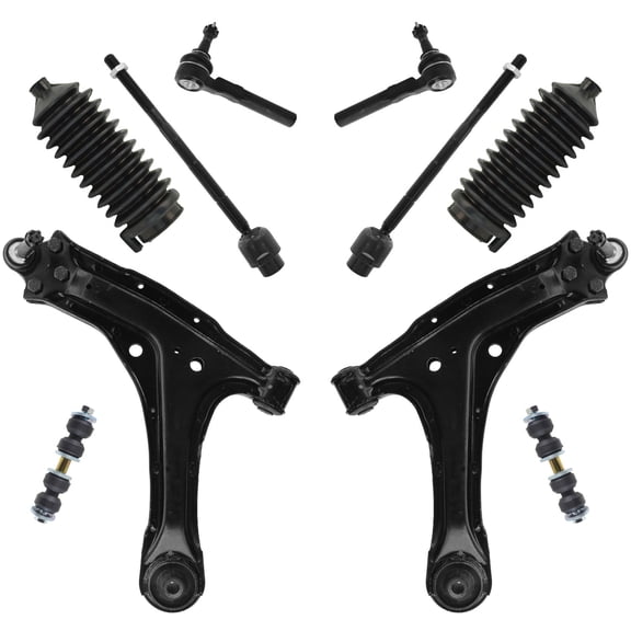 TRQ Steering Suspension Kit Front LH RH Set of 10 for Olds Pontiac Chevy Pontiac PSA58964