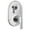 Chrome, variant on Moen UTS2611 Chrome Manual 2-Modes 2-Handles Shower Valve Trim