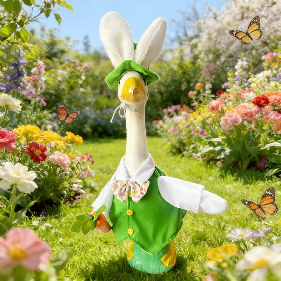 XIBUFE 2026 New Desk Goose Outfits 7 Inches - 7 Inch Porch Geese Costume Cute Mini Desk Goose Clothes,For Magnetic Geese Or Duck Statue Desk Decor