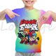 thumbnail image 3 of Camiseta de Friday Night Funkin para niños, camisetas de dibujos animados del juego FNF para niñas, camisetas de manga corta de verano, camisetas para niños, camisetas, 3 of 5
