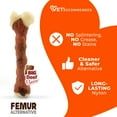 thumbnail image 5 of Nylabone Femur Bone Rawhide Alternative Power Chew Durable Dog Toy - 50+ lbs., 5 of 13