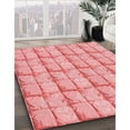 thumbnail image 2 of Ahgly Company Indoor Rectangle Patterned Pastel Pink Area Rugs, 8' x 12', 2 of 6