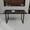 Black, variant on Rectangular Dining Table, 59" Black, Metal Legs, 1.5" Thick, Fits 4-6 People, Home Kitchen Use Black With Frame, Thick Top, Furniture