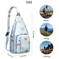 thumbnail image 3 of Strawberry Fruit Sling Bag Crossbody Backpack,Crossbody Sling Bag Trendy Sling Backpack for Women/Men for Travel Outdoor Activities, 3 of 4