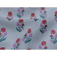 thumbnail image 4 of oneOone Viscose Jersey Fabric Leaves & Floral Block Printed Craft Fabric BTY 60 Inch Wide, 4 of 4