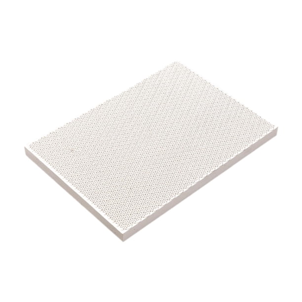 Ladrillo de soldadura de panal de cuarzo resistente, multiusos, aislante de alta temperatura Rectangular l