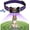 Purple White, variant on GPS Dog Collar with 3 Correction Mode,Wireless Dog Fence System with Open Outdoor IPX7 Waterproof(Purple White)