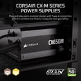 thumbnail image 2 of Fuente de alimentación Corsair CX650M (2025) 650W semimodular, 2 of 7