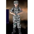 thumbnail image 1 of Uniformes de entrenamiento militar para niños, disfraces de fiesta de campamento de verano de camuflaje táctico de combate para niños, trajes del ejército de Halloween para niñas, 1 of 4