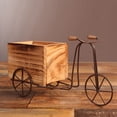 thumbnail image 3 of 2X Soporte para Plantas de Bicicleta, Maceta de Alambre de Metal, Maceta de Hierro Forjado para JardíN, Patio, Oficina, DecoracióN Exterior e Interior, 3 of 6