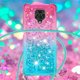 thumbnail image 4 of Funda para Xiaomi Redmi Note 9S/Redmi Note 9 PRO Brillantina Líquida Divertida Reluciente y con Cristales en Movimiento Cuerpo Cruzado con Cordón Ajustable, 4 of 5