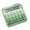 Green, variant on Professional Flexible Key panel Calculator 12 Digit Large Display Solar Charging 15° Viewing Memory Function Long-Long-lasting Controls For Financial Work