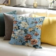 thumbnail image 3 of Pillow Cover Spring Summer Blue White Throw Pillow Covers Flower Decorative Outdoor Pillowcase Cushion Cover for Sofa Couch Home Bedroom, 3 of 5