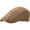 coffee, variant on Byfri Men's Cotton Flat Cap Khaki Adjustable Newsboy Hat Breathable Beret-Style for Golf Driving Travel