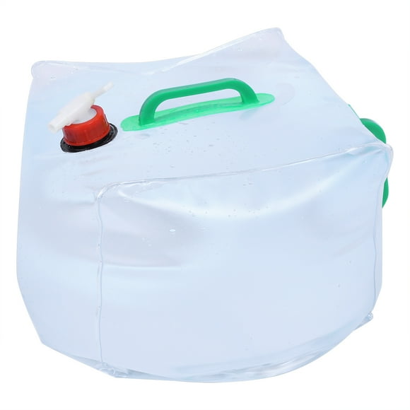 Bolsa de agua portátil de PVC, plegable, para emergencias, para exteriores (20 l)