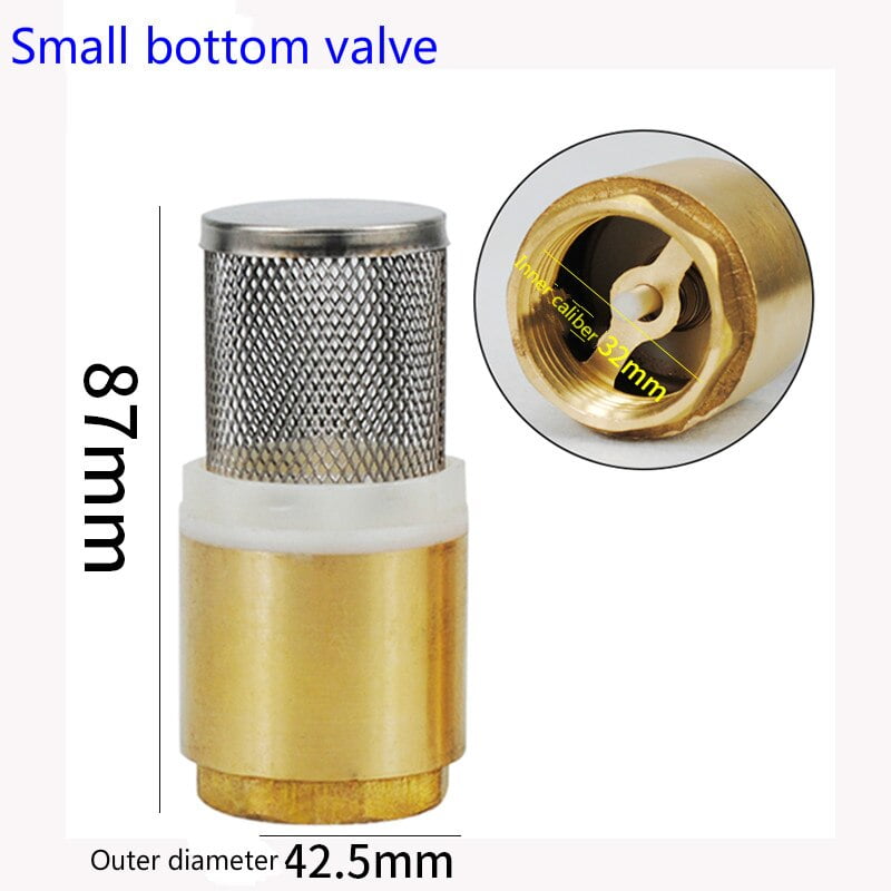 Brass Check Valve Bottom valve filter Oil pump bottom valve filter