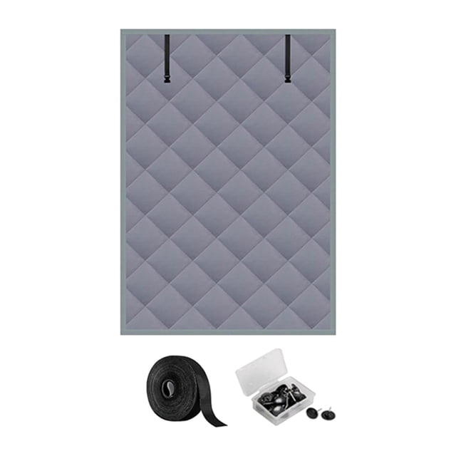Cubierta térmica para ventana, manta aislante para ventana, cubierta aislante para el invierno, cortina opaca gruesa de algodón resistente a desgarros 30x56 pulgadas